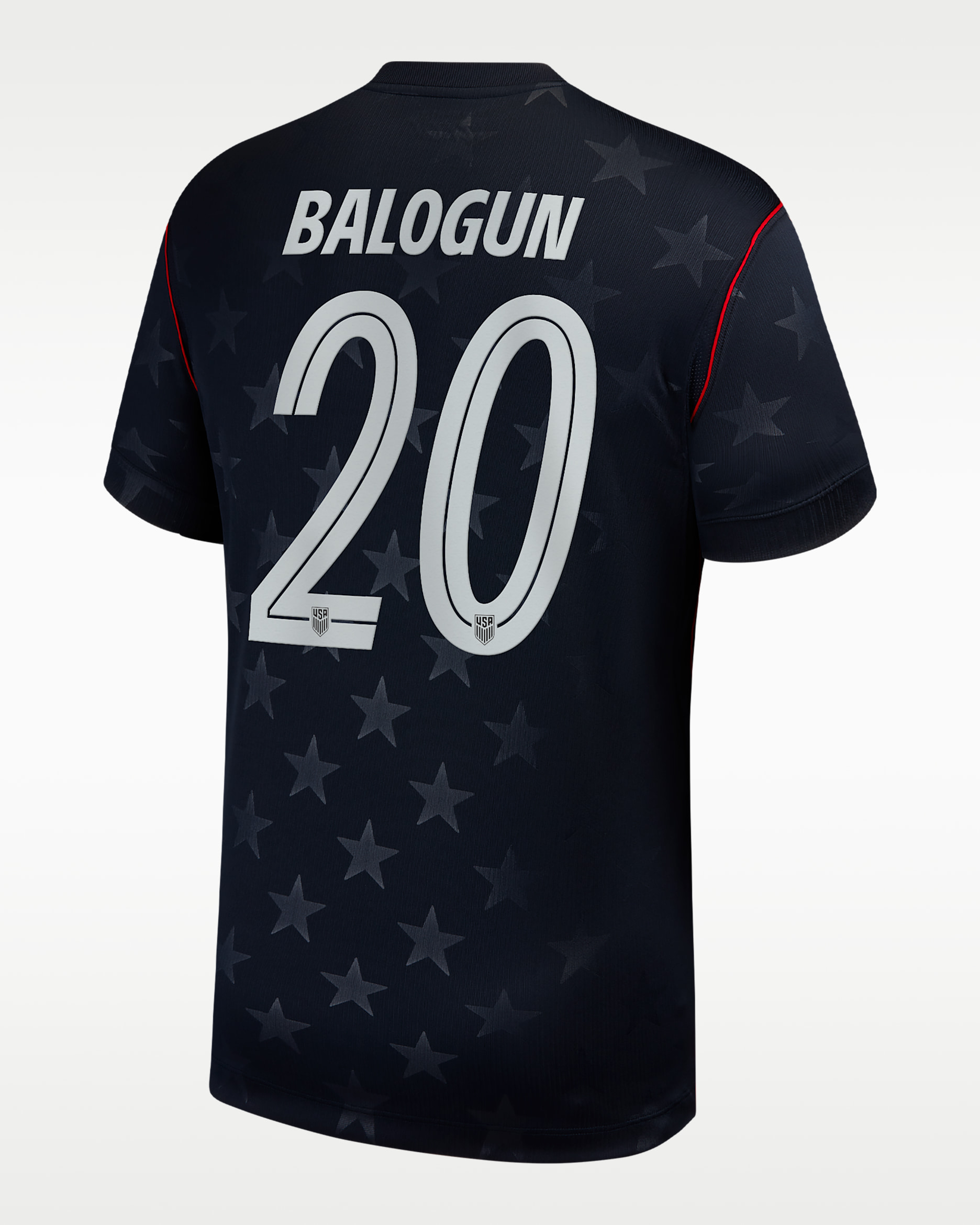 Folarin Balogun USMNT 2026 Stadium Away Men's Nike Dri-FIT Soccer